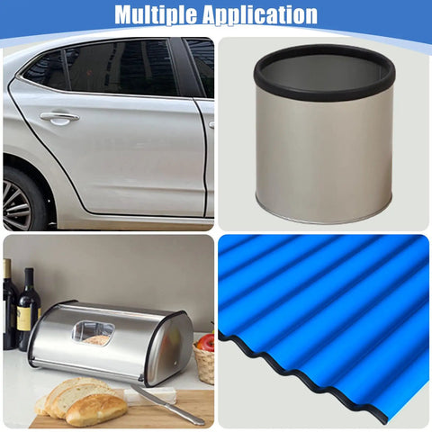 Self Adhesive Rubber Edge Trim For Sheet Metal EPDM U Channel Edge Protector multiple applications example