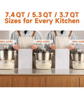 Joydeem 3.7Qt Electric Dough Maker With Smart Seasonal Fermentation And 150W Motor for varied kitchen sizes displayed.