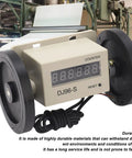 Digital Metric Distance Measuring Wheel, 0.01 to 999999m Measuring Range showing counter display and wheels for site layout work.