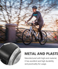 Heavy Duty Mountain Bike Disc Brake Pads For Hydraulic And Mechanical Setups Featuring Ventilated Core Design, mounted on bike wheel.