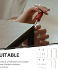 Person using screwdriver on furniture with Stainless Steel Socket Grub Screws Set In Multiple Sizes With Hexagon Socket Heads