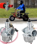 26mm Performance Carburetor Kit For Mikuni Predator 212cc GX160 GX200 CT200U KT196 Mini Dirt Bike and Pit Bike in action