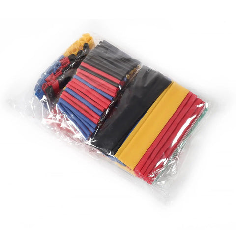 Bag of 164 Pieces Heat Shrink Tubing Kit For Electrical Insulation, 8 Size Set, Multi Color Shrink Wrap Tubes For Cable And Wire Repair