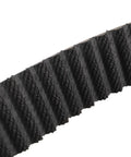 Close-up of GM 24591047 Timing Belt For 4 Cylinder 2.8L Diesel Engines showing ribbed surface texture, ACDelco Quality Replacement.
