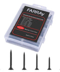 Size 6 Drywall Screws Set 150 Piece Phillips Wood Screws Assortment Carbon Steel Black Oxide Self Tapping Screws For Drywall Sheetrock Wood And Furniture DIYers Home Improvement Kit in transparent storage box