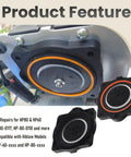 Air Pump Rebuild Kit For Hiblow HP60 And HP80 Aerators Includes Diaphragm Filter And Screws Restores HP60 HP80 Units