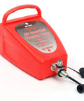 Straight Up Slick Pneumatic Vacuum Pump For Auto Air Conditioning Service Heavy Duty Design with hose attachment and handle.