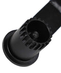 Close-up of Internal Bottom Bracket Removal Tool For Tapered, Octalink And ISIS Splined BBs With Long Handle And Center Guide Pin, black material
