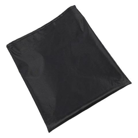 Rid Your Rig From Rain And Dirt With This Straight Up Tough Six Hundred Denier Forklift Cover Featuring Universal Fit And Reflective Strips For Total Job Site Peace Of Mind, black textile cover fitting forklift.