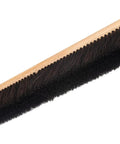 Rigged Up Commercial Floor Broom Sweep Brush 36 Inch Wide Base Horsehair Blend, brush with wooden handle, ideal for heavy debris cleanup.