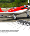 Pro RC Hex Driver Set 7Pc Hex Allen Screwdriver Kit displayed in front of a red model airplane with hex bits shown