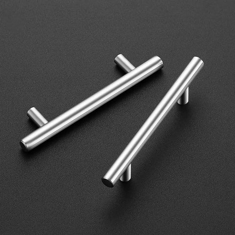 60 Pack 6 Inch Cabinet Pulls In Brushed Nickel Stainless Steel For Kitchen Cupboards And Cabinets With A 3.75 Inch Hole Center, sleek design