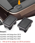 Ram 1500 Stake Pocket Covers Set Of 2 For Dodge Ram 2019 2020 2021 2022 2023 2024 2025 2026 Rear Truck Bed Rail Pocket Covers Fits Like A Glove Easy To Install, shown next to truck bed