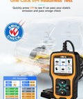 All In One OBD2 Scanner And Code Reader For Check Engine Light Fault Codes Quick Diagnosis On All OBD2 Cars 1996 And Newer With Wide Vehicle Compatibility And CAN Support showing I/M readiness test feature display