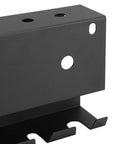Wall Mount Pressure Washer Rack With One Quarter Inch Quick Connect, carbon steel bracket detail for garage or workshop
