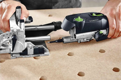 Using a Domino Cutter 6mm Mortise Bit for Precision Joinery, Pro Grade Carbide Tip to create accurate domino mortises.