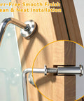 Premium Furniture Fastener Kit Contains 10 Pieces Of 12 Millimeter Flat Head Hex Cap Bolts Paired With Steel Barrel Nuts And Included Allen Wrench showing a smooth installation detail.