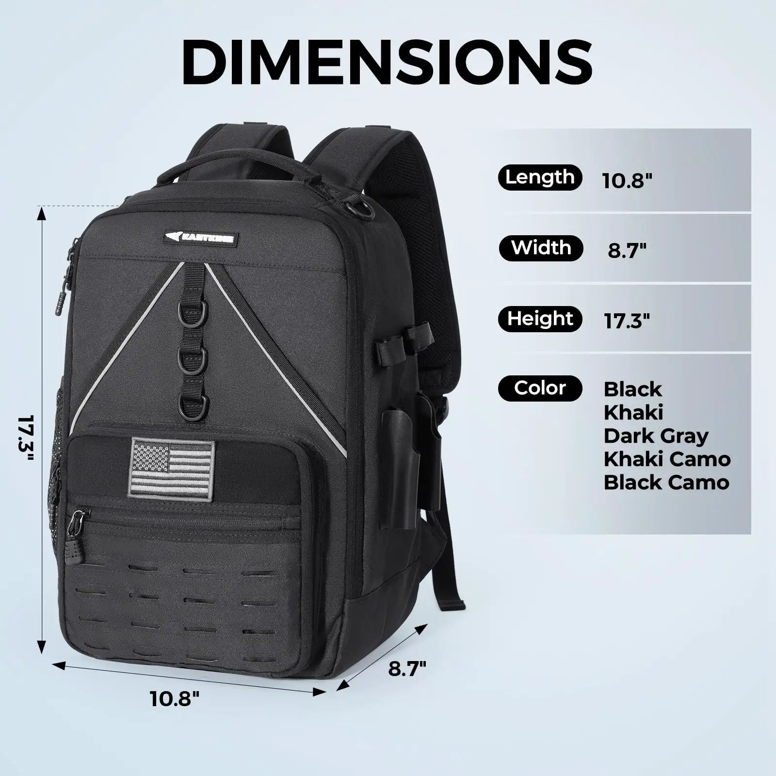 KarryAll KastMate Fishing Backpack: Water-Resistant Gear ✓