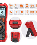 Go To Digital Multimeter With True RMS, 9999 Counts, Auto Ranging, AC DC Voltage And Current Meter, NCV, Inductance shown