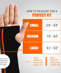 Wrist And Forearm Compression Sleeve For Carpal Tunnel And Joint Pain Relief Two Pack Small Adjustable Support Brace sizing chart