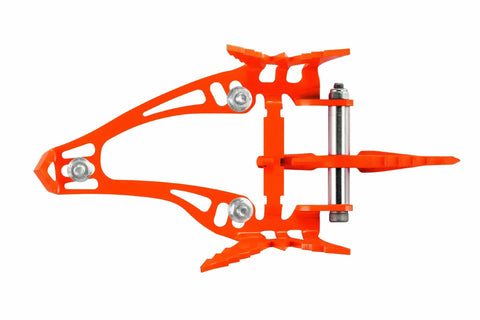 Monopoint Crampon D Lynx For Dry Tooling And Mixed Climbing Pro Grade with steel construction for high-altitude use