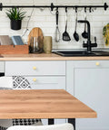 Premium Brushed Gold Cabinet Handles Zinc Alloy Drawer Pulls Modern Arched Kitchen Hardware Single Hole Five Pack on cabinets