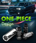 Product image of Beefy 20 Pack M12x1.5 Open End Lug Nuts for 5 lug wheels with a 60-degree conical design.