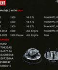 Pair Front Wheel Bearing Hub Assembly For Ram 1500 2012 To 2018 And 2019 To 2022 Ram 1500 Classic 5 Lug With ABS OEM 515151