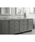 Lombard 3 Inch Center To Center Matte Black Cabinet Handles 1 Pack Ideal For Kitchen Cabinets Bathroom Vanities Dresser Drawers And Furniture Update With Modern Casual Hardware And Durable Metal Pulls installed on bathroom vanity drawers.