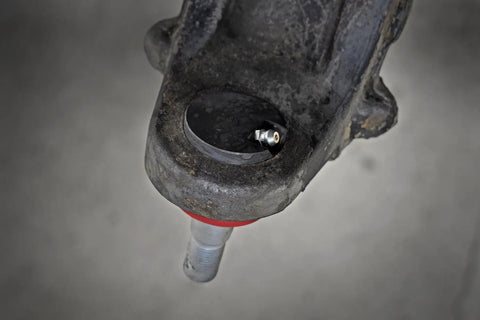 Beefed Up Heavy Duty Replacement Ball Joints For 07 18 Jeep Wrangler Set Of 4 Upper And Lower Fits Dana 30 And Dana 44 Chromoly Ball Stud Polyurethane Dust Boots With Lifetime Warranty installed in Jeep axle housing