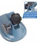 Professional Micrometer Stand For Micrometers Up To 4 Inches With Adjustable Precision Holder featuring large knobs and non-slip pads
