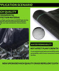 Heavy Duty 3x50ft Weed Barrier Landscape Fabric 3.2oz Geotextile Ground Cover Mat For Landscaping Garden Blocks Weeds And Dirt