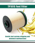 TP1015 Fuel Filter from the Ultimate YUXIVCNE TP1015 PF26 A3248C Filter Replacement Set for Chevy Silverado.