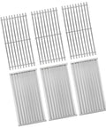 3 Pack 304 Stainless Steel Grill Grates And Emitter Plate Replacement Kit For Char-Broil Infrared Grills Heavy Duty SUS304 7mm Rod Non Magnetic
