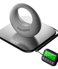 Beefy 440Lb Postal Scale With Stainless Steel Platform Tare Hold And Counting Functions, Auto Unit Conversion Between Lb Kg And Oz
