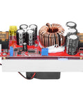 Heavy Duty Dc Dc Boost Converter Step Up Module 10 To 60V Input with copper coil and components for solar battery projects.