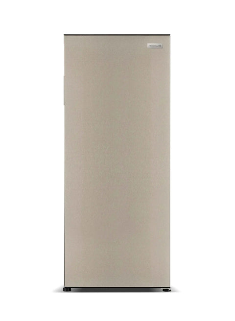 10 Cu Ft Upright Convertible Fridge Freezer With Reversible Door Removable Glass Shelves Adjustable Controls Platinum Finish
