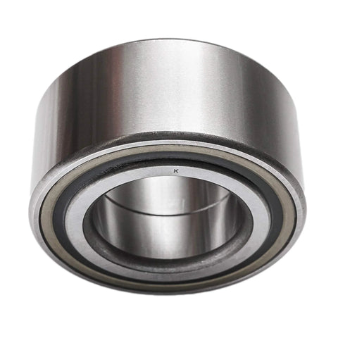 Close-up of a metal Front Wheel Bearing Assembly For Hyundai Sonata Santa Fe Kia Optima Kia Sportage Rondo Dodge Stealth 3000GT Driver Or Passenger Side Complete Replacement Direct Fit 510034.
