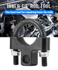 Beast Pro Grade Inner Tie Rod Removal Tool 27 To 42mm Hex Wrench with non-slip teeth in automotive engine setting.