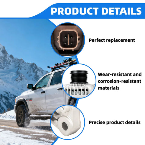 Alternator For Toyota RAV4 2006 2007 2008 2.4L L4 Direct Fit Replacement With High Output Plus Reliable Performance details
