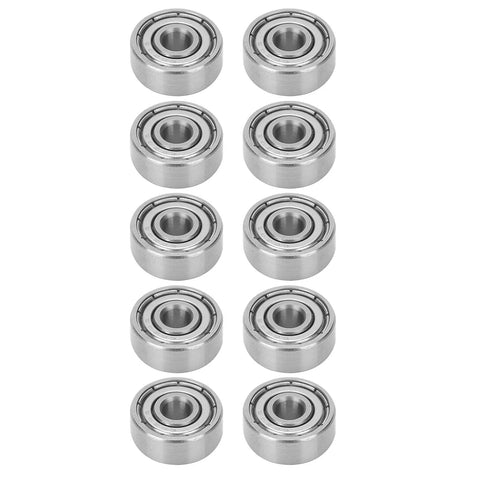 S624ZZ Stainless Steel Bearings 4x13x5mm Pack Of 10 For Skateboards Roller Skates Longboards And Quad Skates Tough As Nails