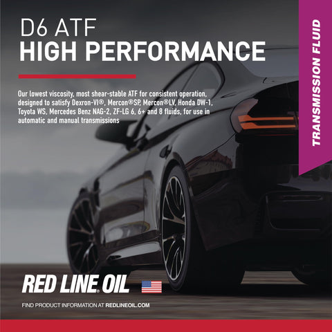Full Synthetic D6 ATF For Automatic Transmissions With High Temp Stability And Low Oxidation Keeps Your Trans Shifting Smooth And Clutches Happy Maintains Viscosity And OEM Friction Characteristics One Quart., D6 ATF bottle