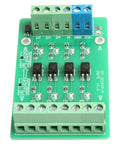 4 Channel Optocoupler Isolator Module With LED Indicator For PLC Signals Level Shifter Converts 3.3V To 24V PNP NPN To NPN