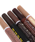 5 Piece Wood Repair Markers Touch Up Kit For Furniture Floors And Cabinets With 5 Colors Scratch Repair Pens For Tables Desks And Bedposts Quick And Easy Fix