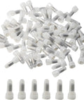 Pro Grade CE1 Closed End Crimp Connectors Kit For 22 16 AWG Nylon Insulated Wire Ends, showing connectors on white background