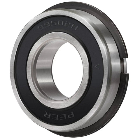 Deep Groove Wheel Hub Ball Bearings Set With Double Seal And Snap Ring 0.625 Inch Bore, 1.375 Inch Outer Diameter, 0.4375 Inch Width