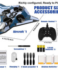 Dope Remote Control Foam Fighter Jet With Lights 360 Degree Flips And Stable Hovering Easy RC Airplane Toy accessories