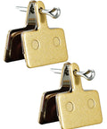 Metal Brake Pads For EB26 Ares 2 V9-G60 S8 S6 Electric Bikes, 2 Pairs, metallic finish with clip-in feature
