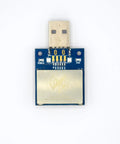 USB GPS Receiver With U-Blox 8 Chipset, Compact 4x2x0.2 Inch Module for precise positioning and satellite lock with USB connection.