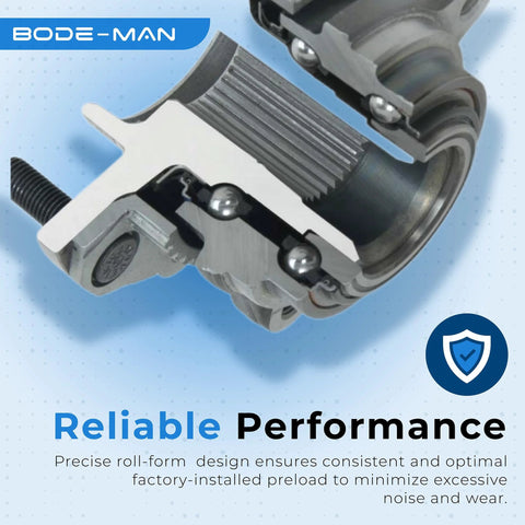 Close-up of Two Piece Rear Wheel Bearing And Hub Assembly For 2016 To 2021 Chevy Malibu, 2017 To 2019 Buick Lacrosse, And 2018 To 2019 Buick Regal Sportback 2WD, Direct Fit Replacement, Easy Install, Durable Performance Ready To Roll, highlighting design details and reliable performance.